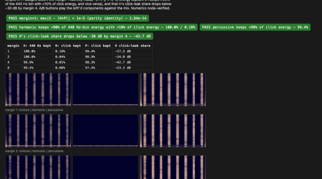 HPSS margins — demo preview