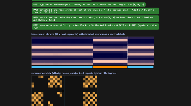Structure discovery — demo preview